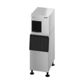 Hoshizaki F-422MAK/B-300SF 485 lb/Day Flake Commercial Ice Machine & Ice Maker with Bin, Air Cooled, 300 lb Storage, 115V