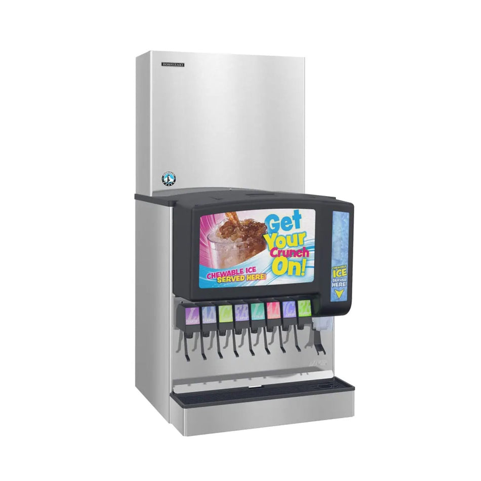 Hoshizaki FS-1001MLJ-C 851 lb/Day Nugget Commercial Ice Machine & Ice Maker, Remote Cooled, Modular Head, 115V