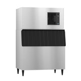 Hoshizaki IM-544SAK/B-1150SS/HS-5397 453 lb/Day Full Cube Commercial Ice Machine & Ice Maker with Bin, Air Cooled, 1148 lb Storage, 115V