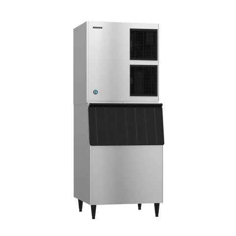 Hoshizaki KM-1130MAK2/B-500SF 1087 lb/Day Crescent Cube Commercial Ice Machine & Ice Maker with Bin, Air Cooled, 500 lb Storage, 208/230V