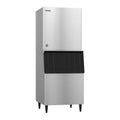 Hoshizaki KM-1100MWJ/B-500SF 1073 lb/Day Crescent Cube Commercial Ice Machine & Ice Maker with Bin, Water Cooled, 500 lb Storage, 208/230V