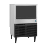 Hoshizaki KM-116BAJ 125 lb/Day Crescent Cube Commercial Ice Machine & Ice Maker with Bin, Air Cooled, 53 lb Storage, 115V