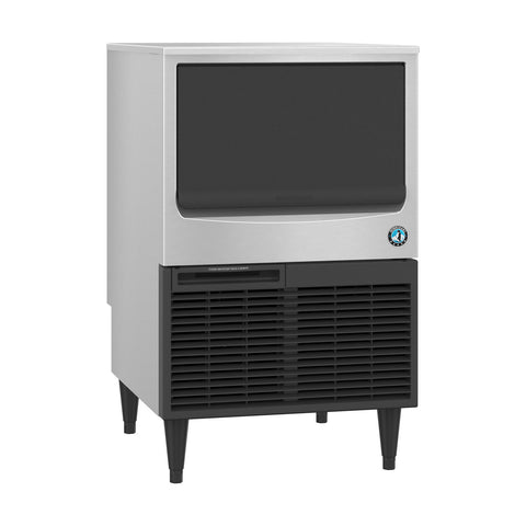 Hoshizaki KM-116BAJ 125 lb/Day Crescent Cube Commercial Ice Machine & Ice Maker with Bin, Air Cooled, 53 lb Storage, 115V