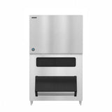 Hoshizaki KM-1301SWJ3/B-1300SS 1360 lb/Day Crescent Cube Commercial Ice Machine & Ice Maker with Bin, Water Cooled, 1304 lb Storage, 208/230V