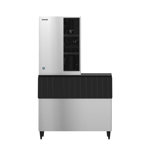 Hoshizaki KM-1340MAJ/B-900SF/HS-2035 1275 lb/Day Crescent Cube Commercial Ice Machine & Ice Maker with Bin, Air Cooled, 900 lb Storage, 208/230V