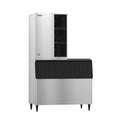 Hoshizaki KM-1340MAJ/B-900SF/HS-2035 1275 lb/Day Crescent Cube Commercial Ice Machine & Ice Maker with Bin, Air Cooled, 900 lb Storage, 208/230V