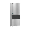 Hoshizaki KM-1340MWJ/B-500SF 1323 lb/Day Crescent Cube Commercial Ice Machine & Ice Maker with Bin, Water Cooled, 500 lb Storage, 208/230V