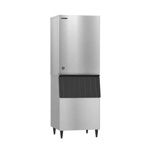 Hoshizaki KM-1340MWJ/B-500SF 1323 lb/Day Crescent Cube Commercial Ice Machine & Ice Maker with Bin, Water Cooled, 500 lb Storage, 208/230V