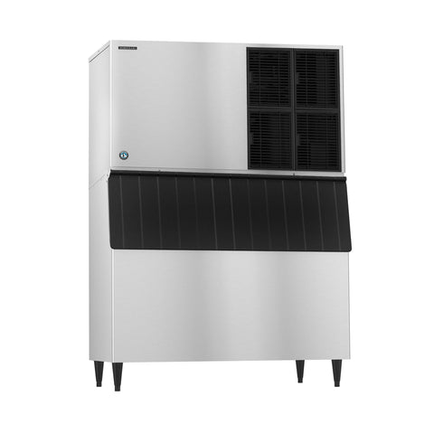 Hoshizaki KM-1601SAJ/B-900SF 1538 lb/Day Crescent Cube Commercial Ice Machine & Ice Maker with Bin, Air Cooled, 900 lb Storage, 208/230V