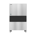 Hoshizaki KM-1601SWJ3/B-800SF 1671 lb/Day Crescent Cube Commercial Ice Machine & Ice Maker with Bin, Water Cooled, 800 lb Storage, 208/230V