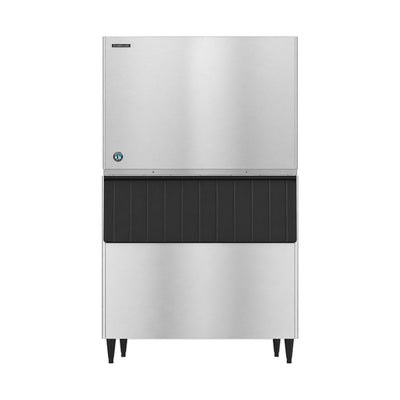 Hoshizaki KM-1601SWJ/B-800SF 1660 lb/Day Crescent Cube Commercial Ice Machine & Ice Maker with Bin, Water Cooled, 800 lb Storage, 208/230V