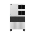 Hoshizaki KM-1900SAJ3/B-800SF 1865 lb/Day Crescent Cube Commercial Ice Machine & Ice Maker with Bin, Air Cooled, 800 lb Storage, 208/230V