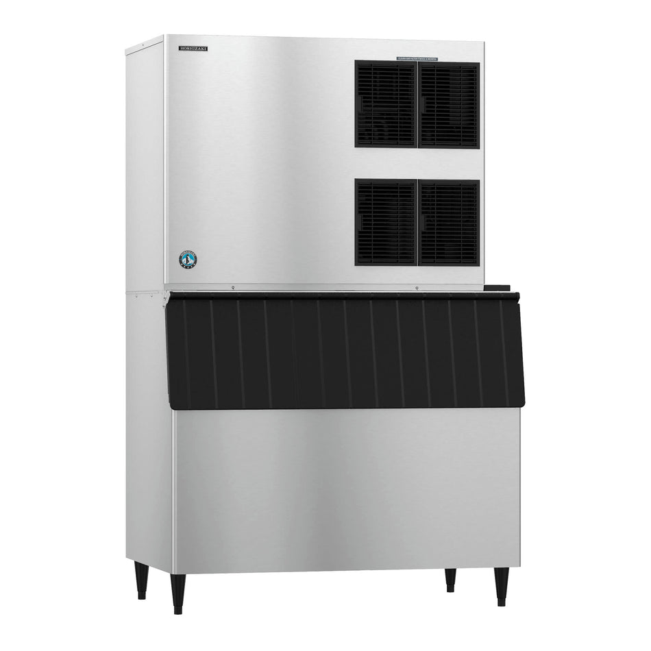 Hoshizaki KM-1900SAJ3/B-900SF/HS-2032 1865 lb/Day Crescent Cube Commercial Ice Machine & Ice Maker with Bin, Air Cooled, 900 lb Storage, 208/230V