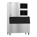 Hoshizaki KM-1900SAJ/B-900SF/HS-2032 1875 lb/Day Crescent Cube Commercial Ice Machine & Ice Maker with Bin, Air Cooled, 900 lb Storage, 208/230V