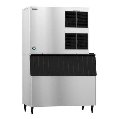 Hoshizaki KM-1900SAJ/B-900SF/HS-2032 1875 lb/Day Crescent Cube Commercial Ice Machine & Ice Maker with Bin, Air Cooled, 900 lb Storage, 208/230V
