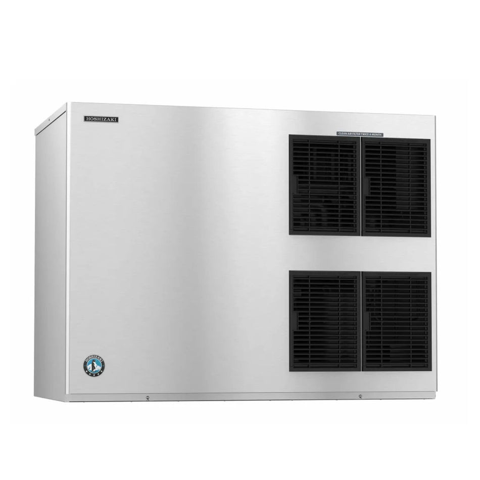 Hoshizaki KM-1900SAJ/B-900SF/HS-2032 1875 lb/Day Crescent Cube Commercial Ice Machine & Ice Maker with Bin, Air Cooled, 900 lb Storage, 208/230V