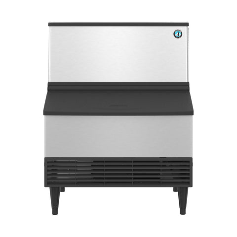 Hoshizaki KM-301BAK 285 lb/Day Crescent Cube Commercial Ice Machine & Ice Maker with Bin, Air Cooled, 100 lb Storage, 115V