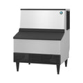 Hoshizaki KM-301BAK 285 lb/Day Crescent Cube Commercial Ice Machine & Ice Maker with Bin, Air Cooled, 100 lb Storage, 115V
