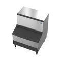 Hoshizaki KM-301BAK 285 lb/Day Crescent Cube Commercial Ice Machine & Ice Maker with Bin, Air Cooled, 100 lb Storage, 115V