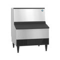 Hoshizaki KM-301BWJ 285 lb/Day Crescent Cube Commercial Ice Machine & Ice Maker with Bin, Water Cooled, 100 lb Storage, 115V