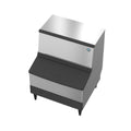Hoshizaki KM-301BWJ 285 lb/Day Crescent Cube Commercial Ice Machine & Ice Maker with Bin, Water Cooled, 100 lb Storage, 115V