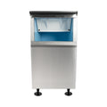 Hoshizaki KM-322MAK/B-300SF 489 lb/Day Crescent Cube Commercial Ice Machine & Ice Maker with Bin, Air Cooled, 300 lb Storage, 115V