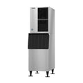 Hoshizaki KM-522MAK/B-300SF 548 lb/Day Crescent Cube Commercial Ice Machine & Ice Maker with Bin, Air Cooled, 300 lb Storage, 115V