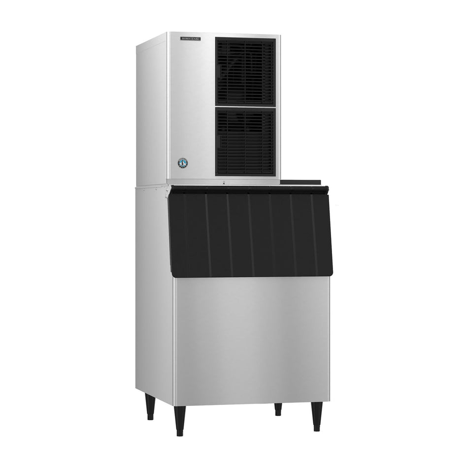 Hoshizaki KM-520MAJ/B-500SF/HS-2033 548 lb/Day Crescent Cube Commercial Ice Machine & Ice Maker with Bin, Air Cooled, 500 lb Storage, 115V