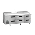 Hoshizaki PR93B-D6 93" Commercial Prep Table, Steelheart Series, 115V