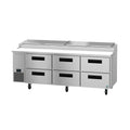 Hoshizaki PR93B-D6 93" Commercial Prep Table, Steelheart Series, 115V