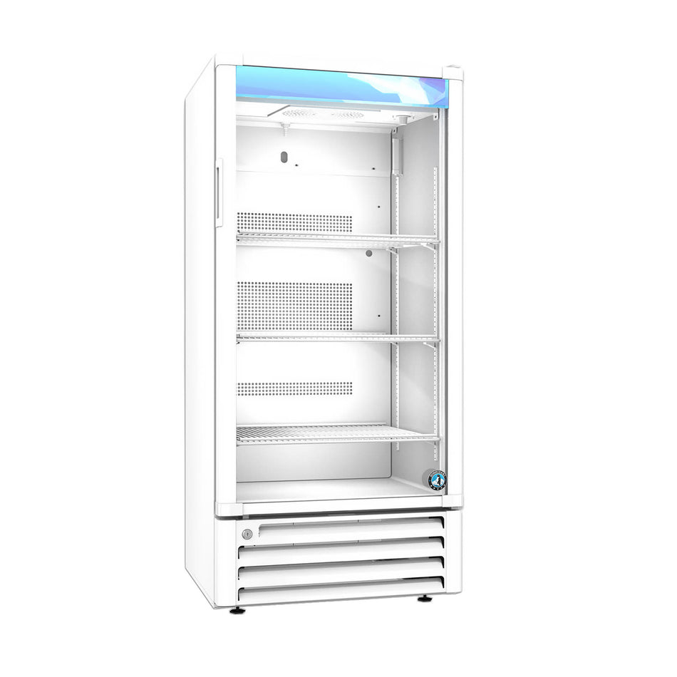Hoshizaki RM-10-HC-WHT 25" Commercial Display Refrigerator, RM Series, 115V