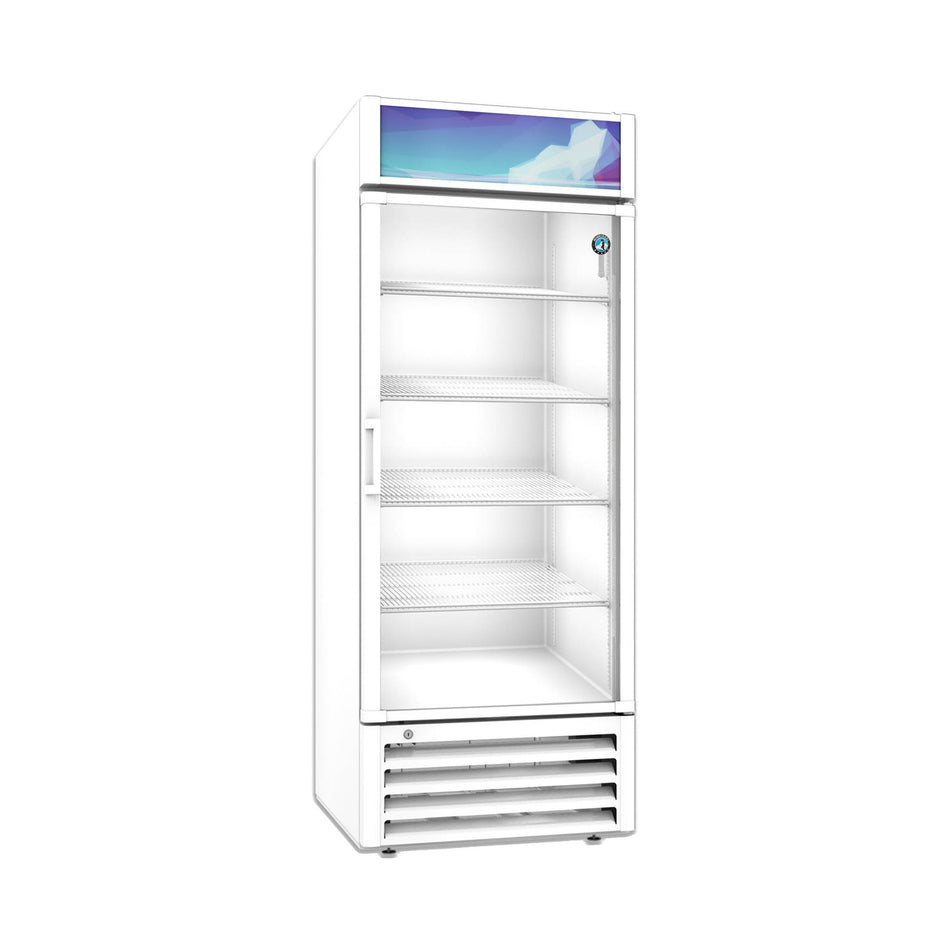 Hoshizaki RM-26-HC-WHT 29.75" Commercial Display Refrigerator, RM Series, 115V