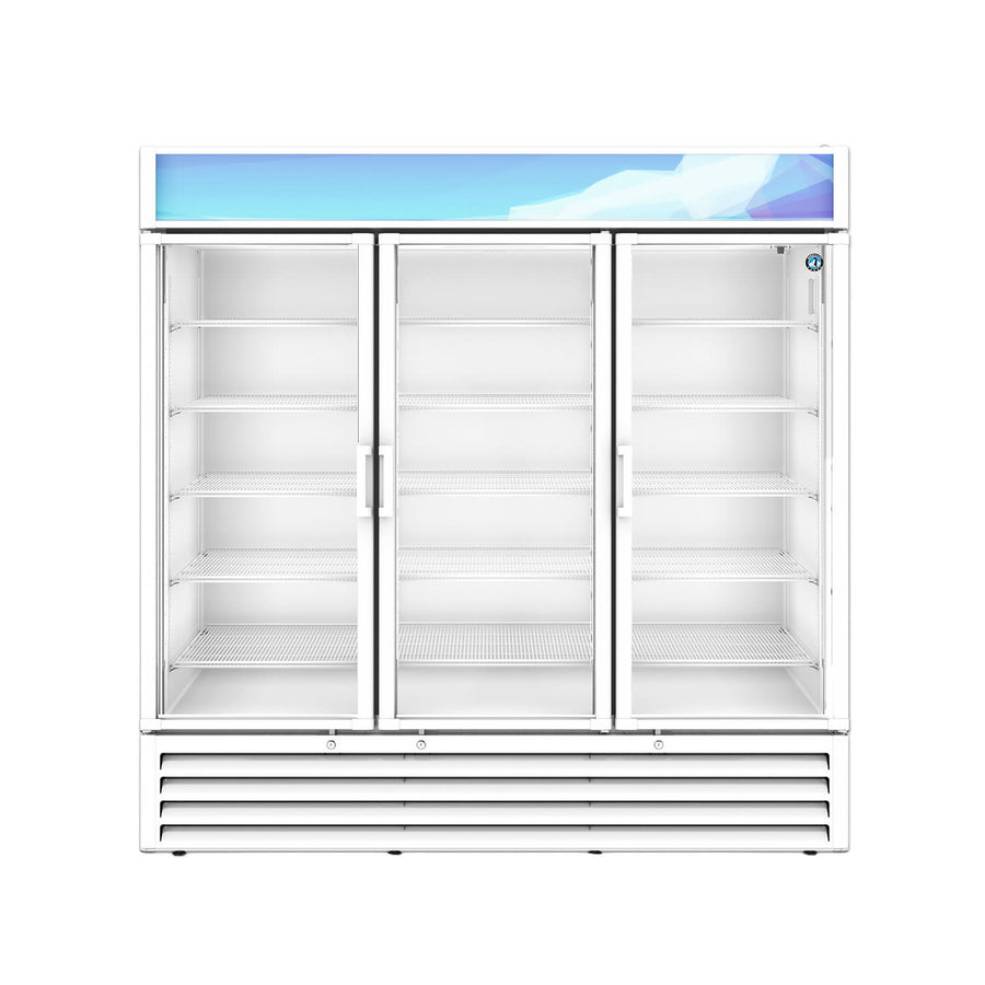 Hoshizaki RM-65-HC-WHT 78" Commercial Display Refrigerator, RM Series, 115V