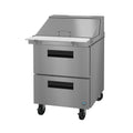 Hoshizaki SR27B-12MD2 27" Commercial Prep Table, Steelheart Series, 115V