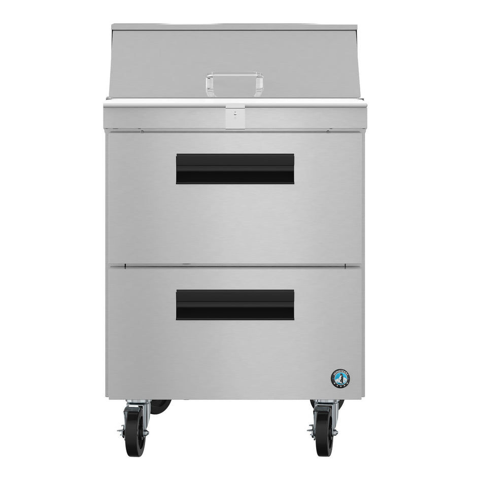 Hoshizaki SR27B-8D2 27" Commercial Prep Table, Steelheart Series, 115V