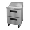 Hoshizaki SR27B-8D2 27" Commercial Prep Table, Steelheart Series, 115V