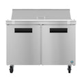 Hoshizaki SR48B-12 48" Commercial Prep Table, Steelheart Series, 115V