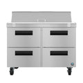 Hoshizaki SR48B-12D4 48" Commercial Prep Table, Steelheart Series, 115V