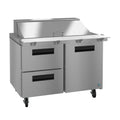 Hoshizaki SR48B-18MD2 48" Commercial Prep Table, Steelheart Series, 115V