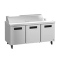 Hoshizaki SR72B-16 72" Commercial Prep Table, Steelheart Series, 115V