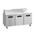 Hoshizaki SR72B-18 72" Commercial Prep Table, Steelheart Series, 115V