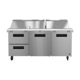 Hoshizaki SR72B-30MD2 72" Commercial Prep Table, Steelheart Series, 115V