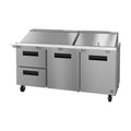 Hoshizaki SR72B-30MD2 72" Commercial Prep Table, Steelheart Series, 115V