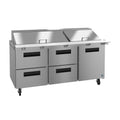 Hoshizaki SR72B-30MD4 72" Commercial Prep Table, Steelheart Series, 115V