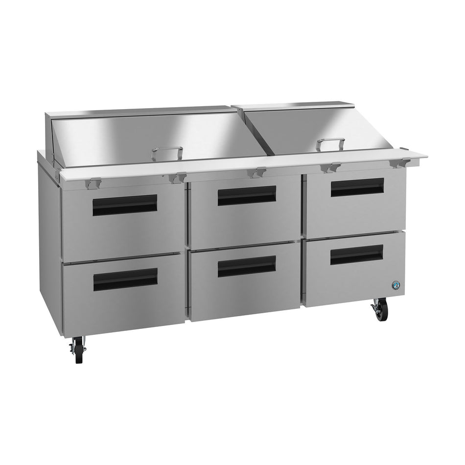 Hoshizaki SR72B-30MD6 72" Commercial Prep Table, Steelheart Series, 115V