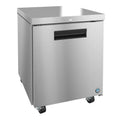 Hoshizaki UF27B-01 27" 1-Door Commercial Undercounter Freezer, Steelheart Series, 115V