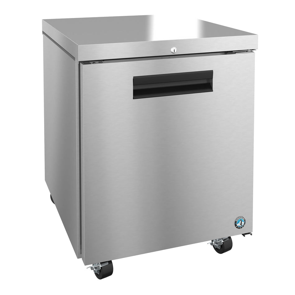 Hoshizaki UF27B-01 27" 1-Door Commercial Undercounter Freezer, Steelheart Series, 115V