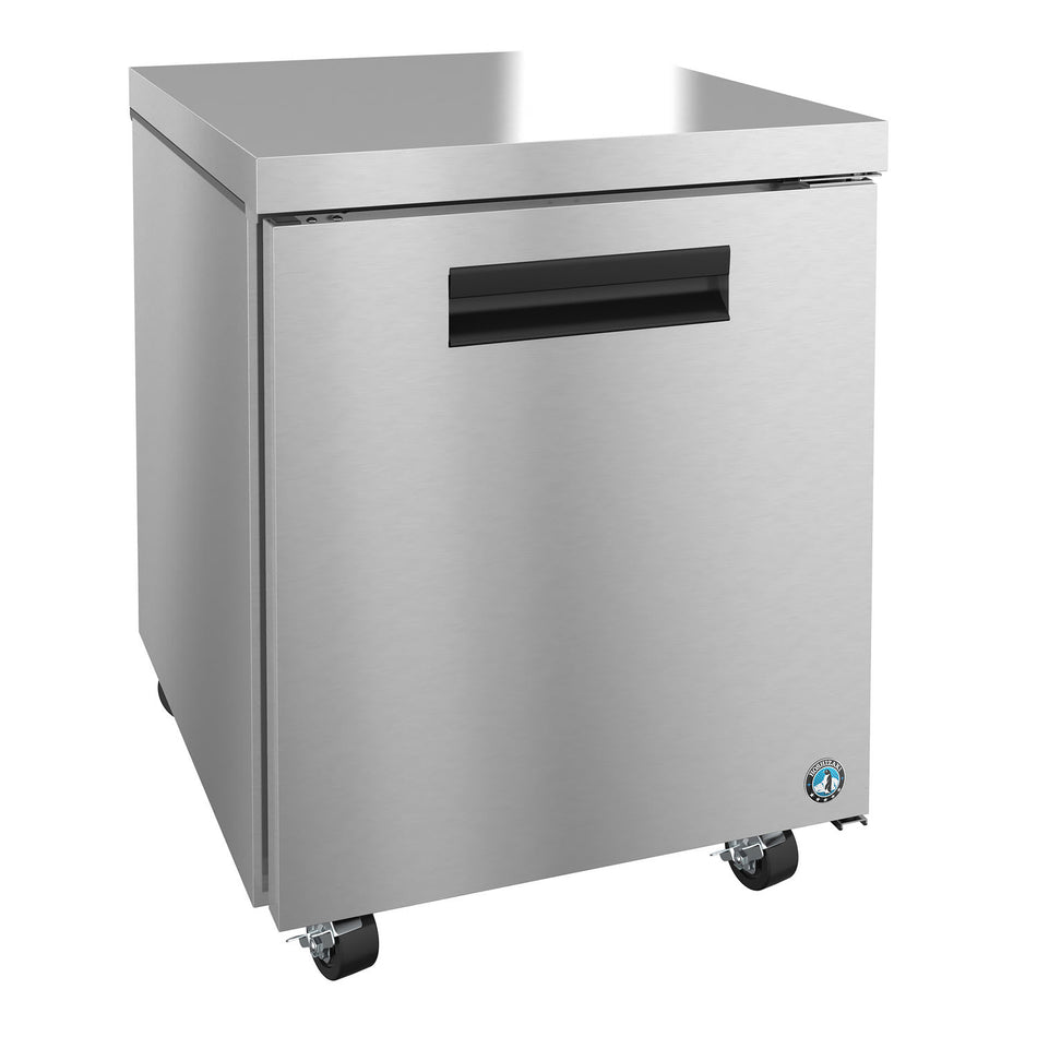 Hoshizaki UF27B 27" 1-Door Commercial Undercounter Freezer, Steelheart Series, 115V