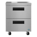 Hoshizaki UF27B-D2 27" Commercial Undercounter Freezer, Steelheart Series, 115V