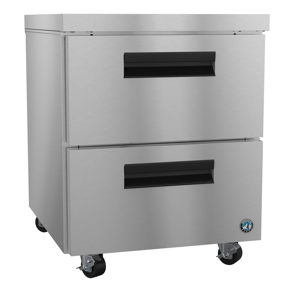 Hoshizaki UF27B-D2 27" Commercial Undercounter Freezer, Steelheart Series, 115V